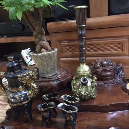 Điếu Bát Tiên 8 Tượng Phật - Đồng Đúc