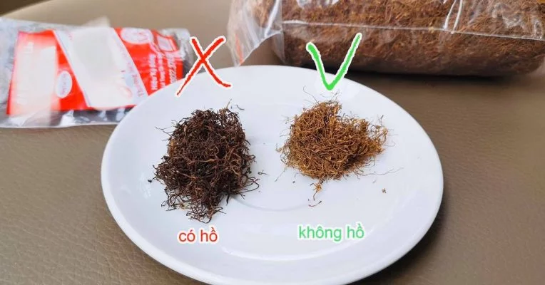 Cách phân biệt thuốc hồ, trộn