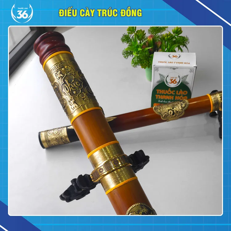 tiêu chuẩn đánh giá một chiếc điếu cày đẹp - mẫu điếu cày hoàn thiện chỉn chu phù hợp trưng bày và sử dụng