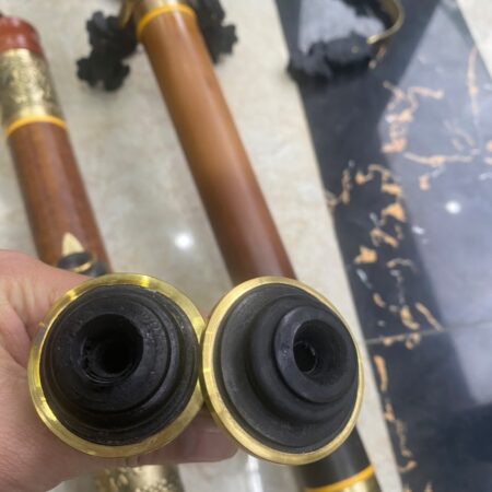 Nõ Điếu Cày Bọc Đồng - Gỗ Đào