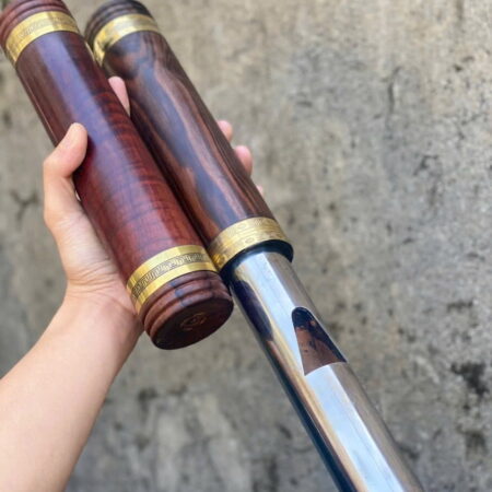 Điếu Cày Âm Nõ Rút - Điếu Cày Giấu Nõ bằng Gỗ Xịn