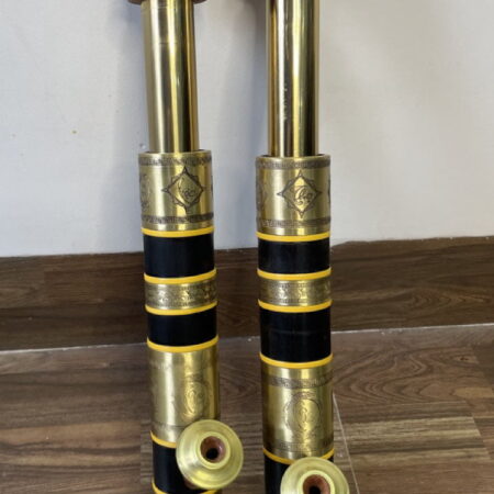 Điếu trúc rút bọc đồng 35cm - 43cm