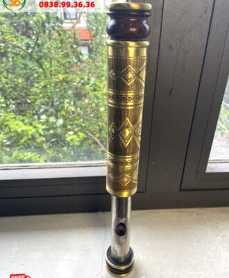 Điếu Rút Giấu Nõ Bọc Đồng 26cm-41cm