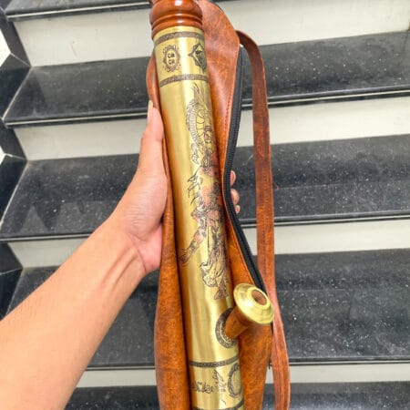 Điếu Rút Bọc Đồng 41cm