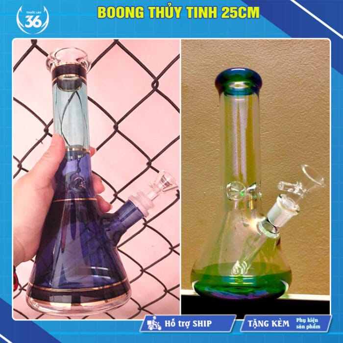 Boong Thủy Tinh 25cm