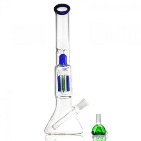 Boong Thủy Tinh 2 Tầng Lọc 38 cm Điếu thủy tinh 38cm