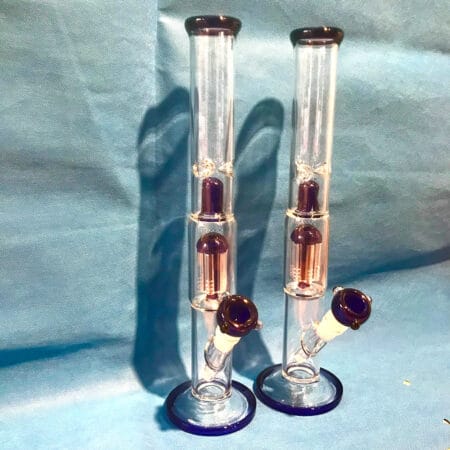 Boong Thủy Tinh 2 Tầng Lọc 38 cm Điếu thủy tinh 38cm