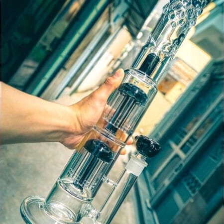 Boong Thủy Tinh Grace Glass 43cm Điếu cày thủy tinh 43cm