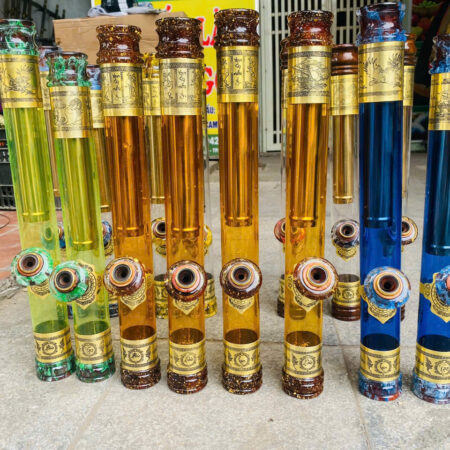 Điếu Cày Mini Rút Trong Suốt